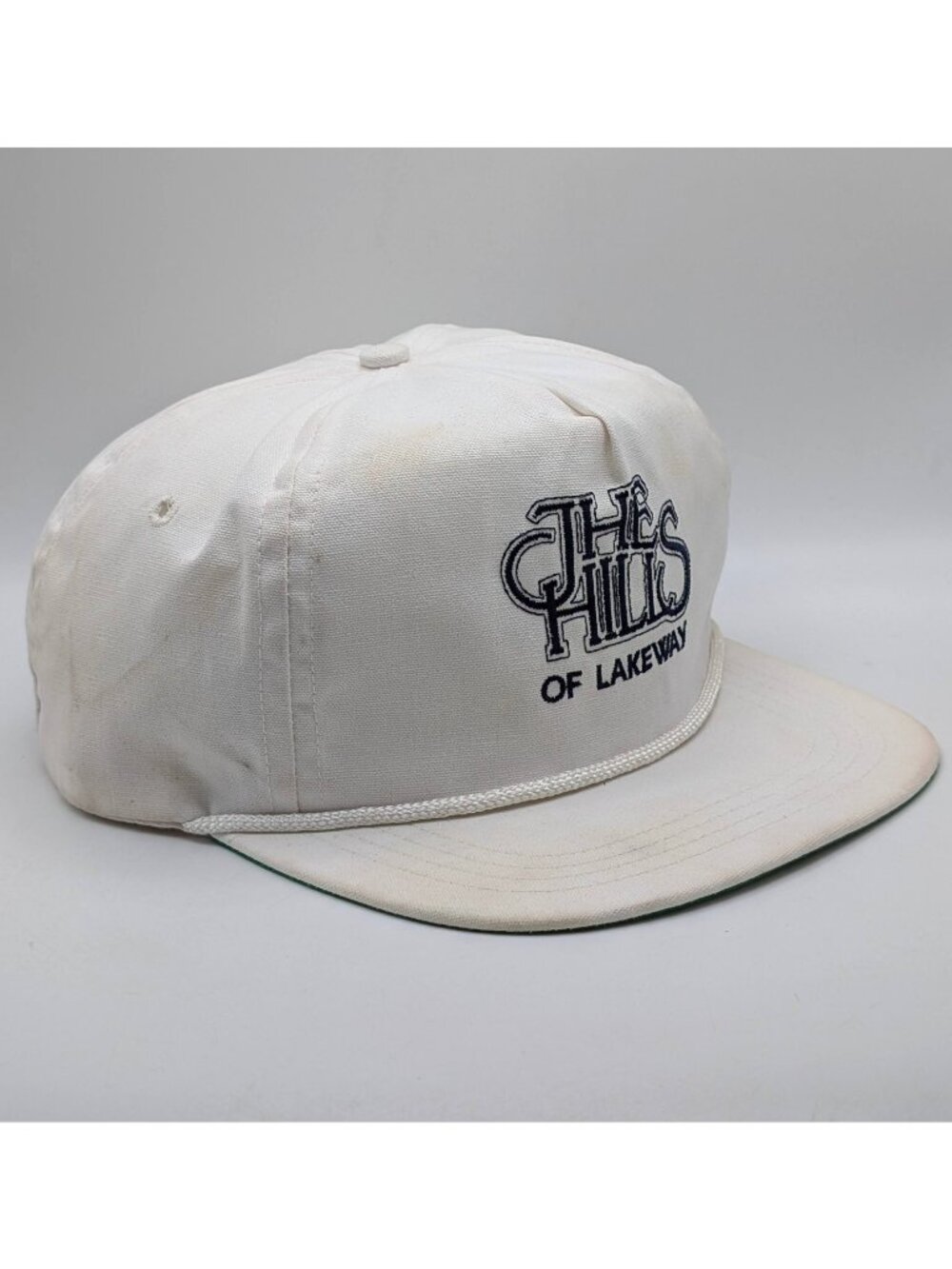 The Hills Of Lakeway Golf Club Austin Texas TX Vintage Leather Strap Back Hat